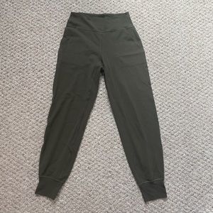 Lululemon Army Green Joggers